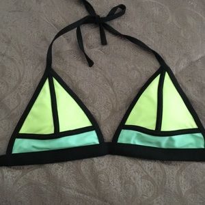 “SOLD” Bathing suit triangle top